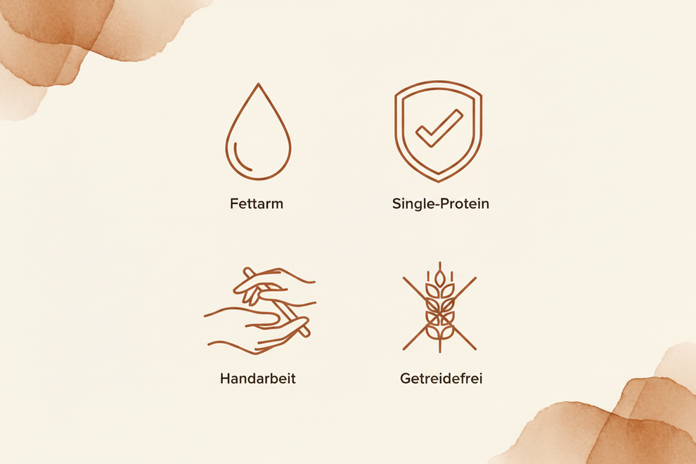 Icon-Grid Pferdehaut Kaurolle