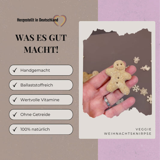 Veggie Weihnachtsknirpse 125 g