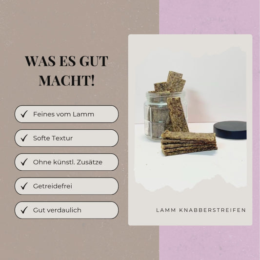 Lamm Knabberstreifen