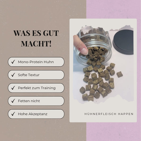 Hühnerfleisch Happen