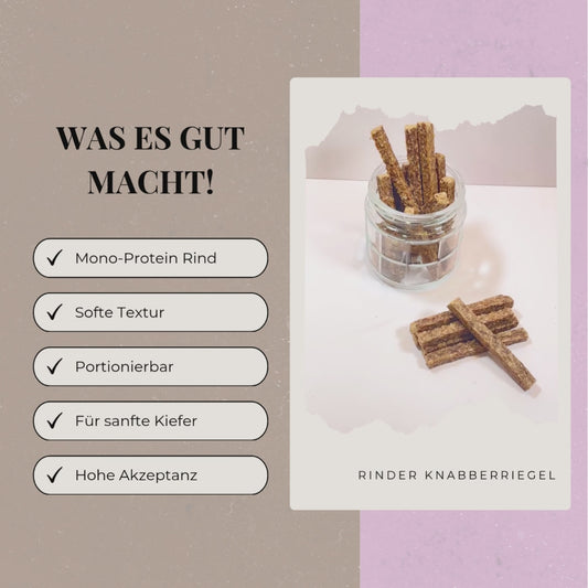 Rinder Knabberriegel