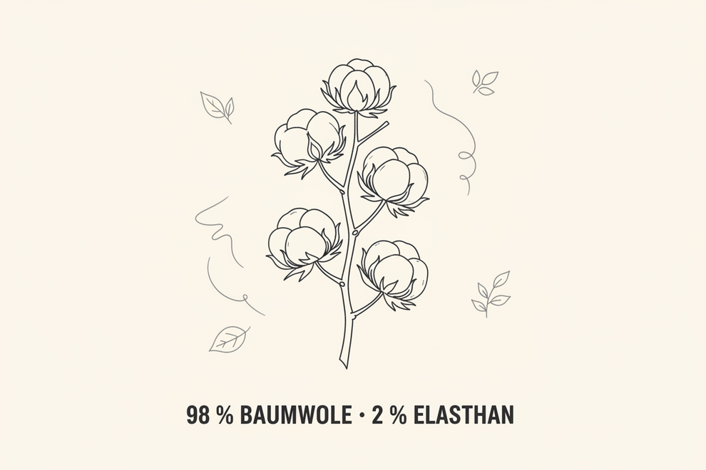 Produkt-Grid Leo Black 98% Baumwolle 2% Elasthan