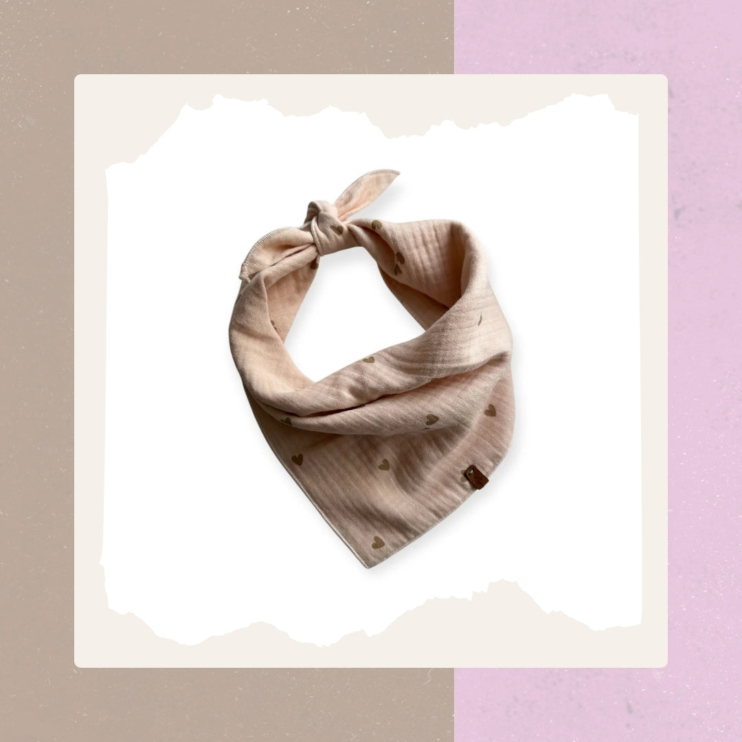 Lieblingspfote - Halstuch "Little Hearts"