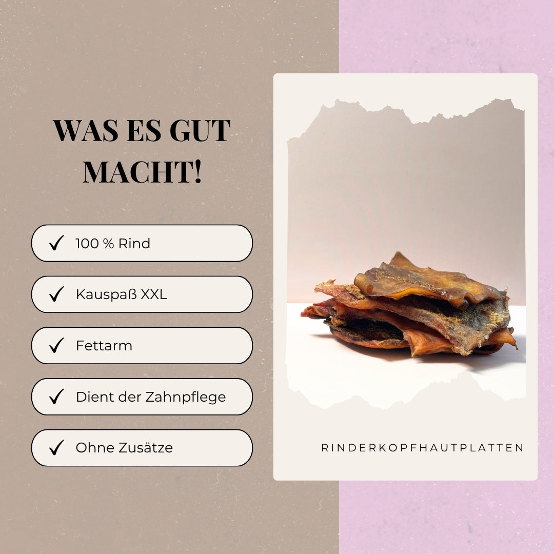 Rinderkopfhautplatten