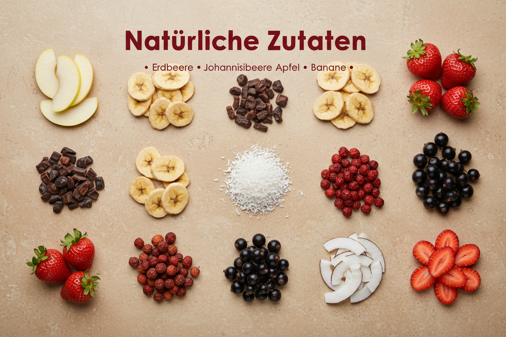 Zutaten Früchteglück