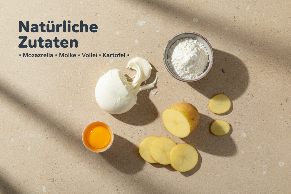 Zutaten Mozzarella Bubbles