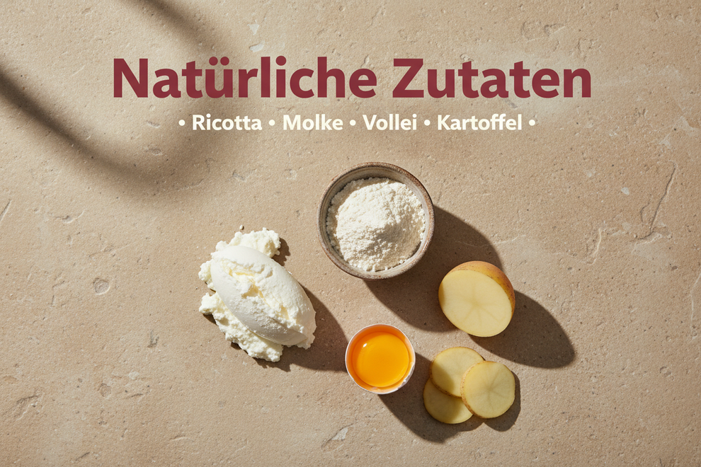 Zutaten Ricotta Bubbles